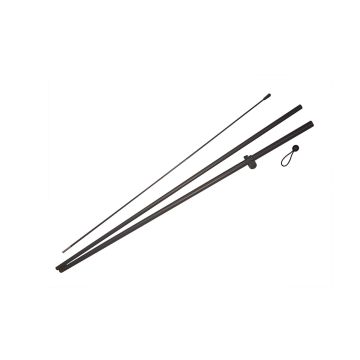 Aluminium & Fibreglass 2.8m Flagpole (Multi-Section)