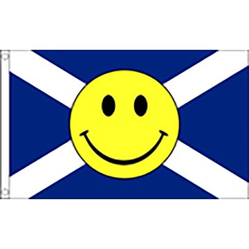 St Andrews Smiley Face Flag