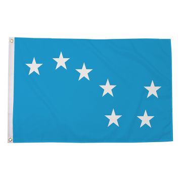 Starry Plough Light Blue Small Table Flag