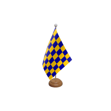 Surrey New Wooden Table Flag – 9x6in (22.5 x 15 cm)