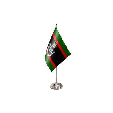 The Rifles Satin Table Flag – 9x6in (22.5 x 15 cm)