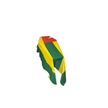 Togo Coffin Drape Flag