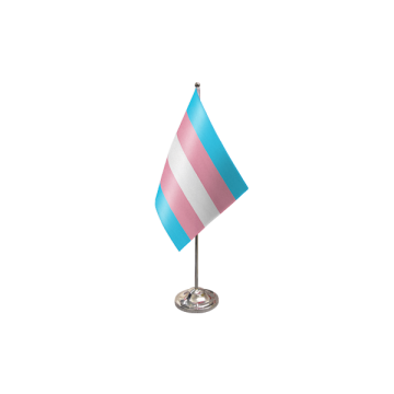 Transgender (New) Satin Table Flag (2)