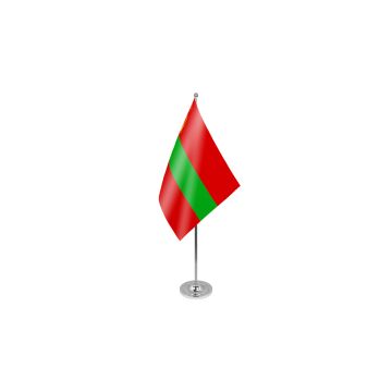 Transnistria Satin Table Flag – 9x6in (22.5 x 15 cm)