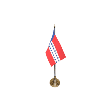 Tuamotu Islands Small Table Flag – 6x4in (15 x 10 cm)