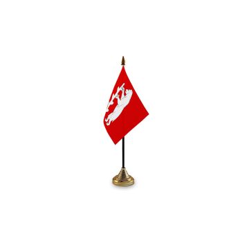 Warwickshire New Table Flag – 6x4in (15 x 10 cm)