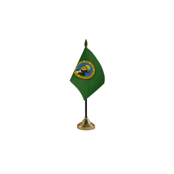Washington Table Flag – 6x4in (15 x 10 cm)