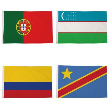 World Cup 2026 Group K Flag Pack