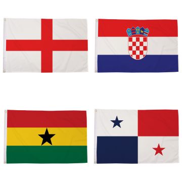 World Cup 2026 Group L Flag Pack