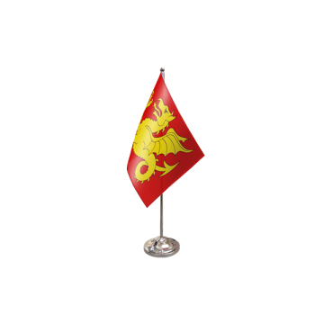 Wessex Satin Table Flag – 9x6in (22.5 x 15 cm)
