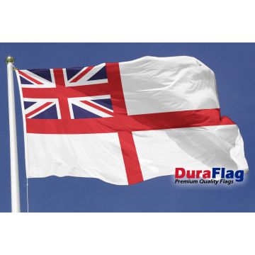 White Ensign DuraFlag (2 Yard, Rope and Toggled)
