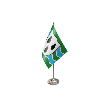 Worcestershire (New) Satin Table Flag – 9x6in (22.5 x 15 cm)