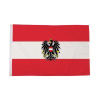 Austria Crest Flag