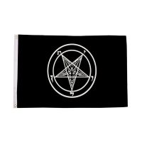 Baphomet Church of Satan Flag