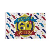 Happy 60th Birthday Flag