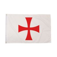 Knights Templar Red Cross Flag