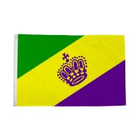 Mardi Gras Flag