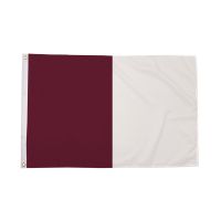 Maroon and White Irish County Flag