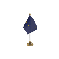 Alaska Small Table Flag