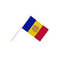 Andorra Hand Flags