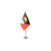 Antigua and Barbuda Satin Table Flag