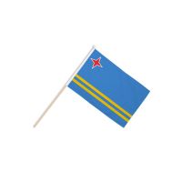Aruba Hand Flags
