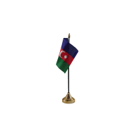 Azerbaijan Small Table Flag
