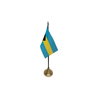 Bahamas Small Table Flag