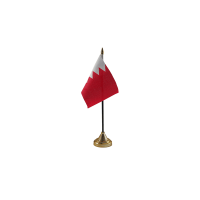 Bahrain Small Table Flag