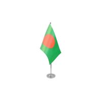 Bangladesh Satin Table Flag