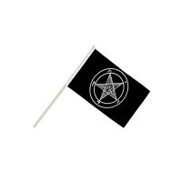 Baphomet Church of Satan Hand Flags