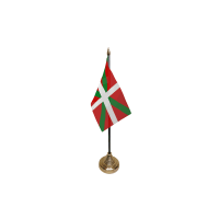 Basque Small Table Flag