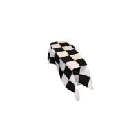 Black and White Check Coffin Drape Flag