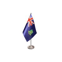 British Virgin Islands Satin Table Flag