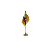 Brunei Small Table Flag