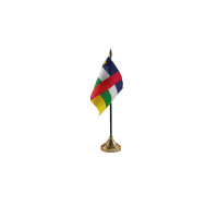 Central African Republic Small Table Flag
