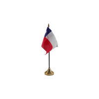 Chile Small Table Flag