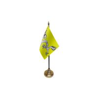 Chinese Dragon Small Table Flag