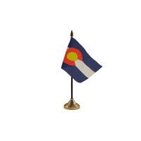 Colorado Small Table Flag