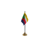 Comoros Small Table Flag