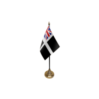 Cornwall Ensign Small Table Flag