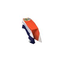 Costa Rica Coffin Drape Flag
