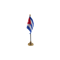 Cuba Small Table Flag