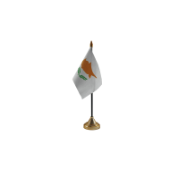Cyprus Small Table Flag