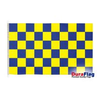 Blue and Yellow Check DuraFlag