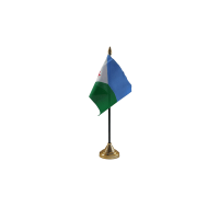 Djibouti Small Table Flag