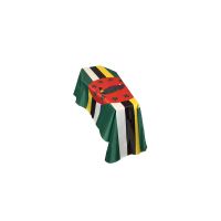 Dominica Coffin Drape Flag