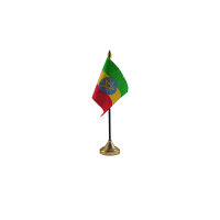 Ethiopia (with Star) Small Table Flag