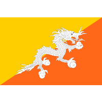 Bhutan Coffin Drape Flag