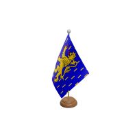 Franche-Comte Wooden Table Flag
